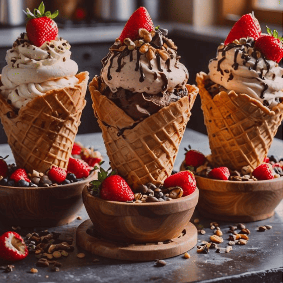Helado soft suave